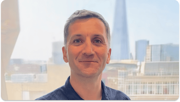 A photo of Ciaran Dynes, Chief Product Officer at Trustpilot